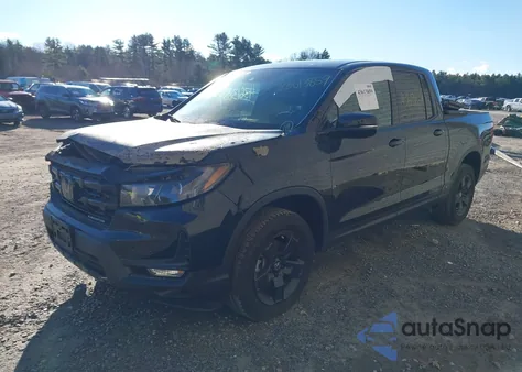 2025 Honda Ridgeline Black Edition z USA, uszkodzony, nr VIN 5FPYK3F84SB040055